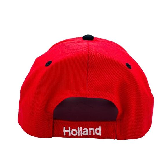 Amsterdam Holland Strapback Red Hat - Picture 4 of 5